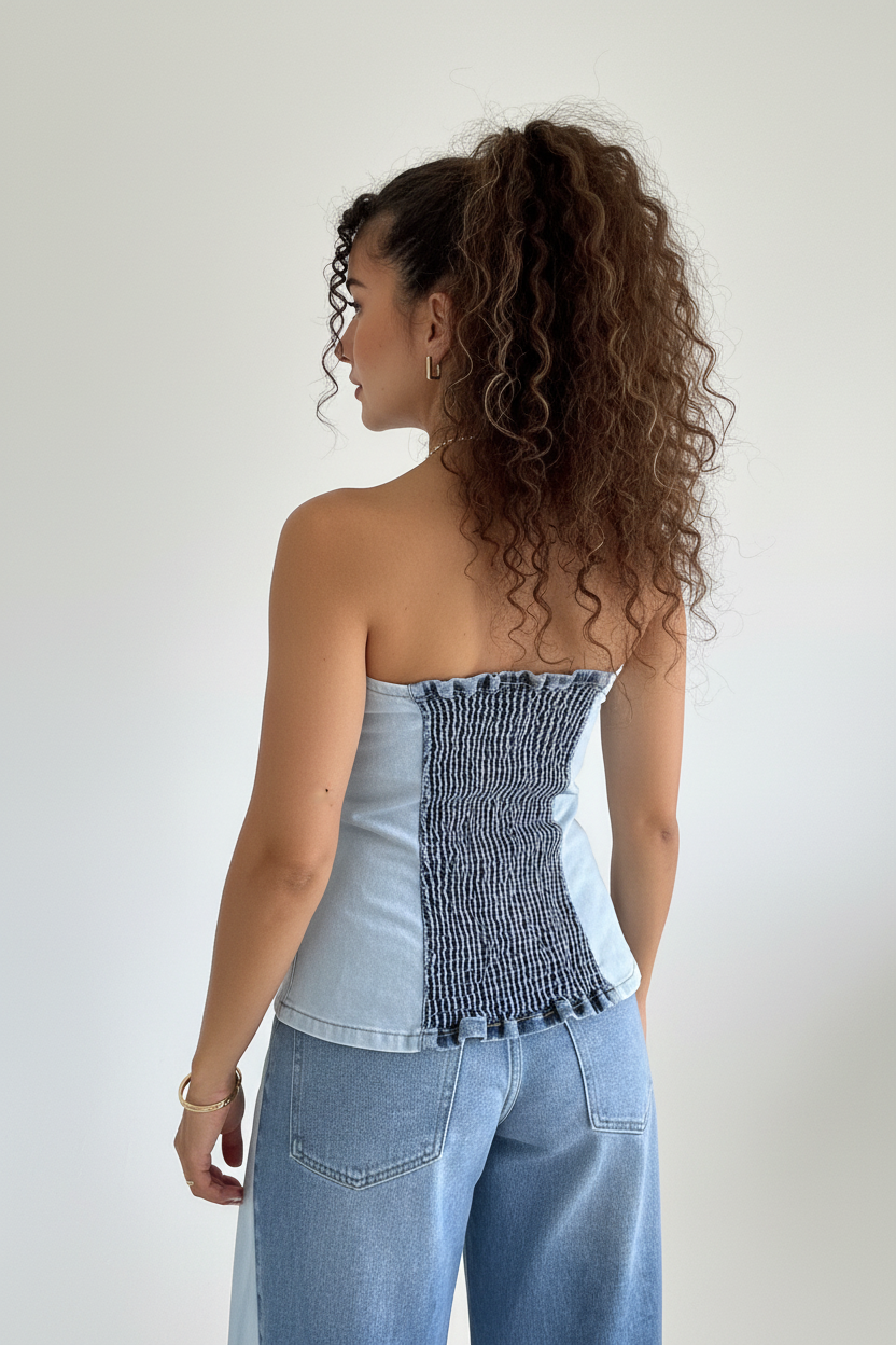 Bustier Blue