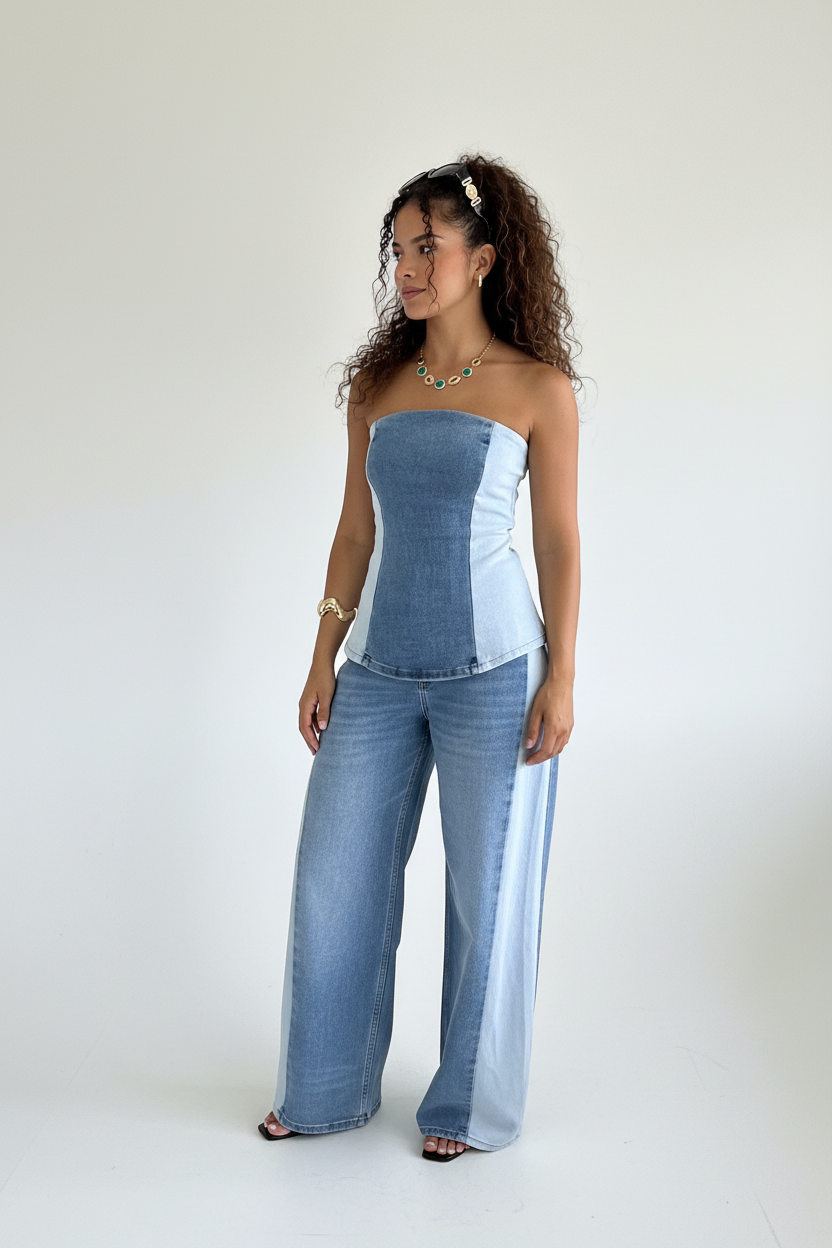 Bustier Blue